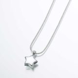 Small Star-Sterling Silver Pendant